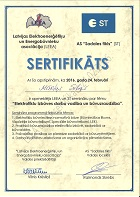 elektriskie mērijumi sertifikāts