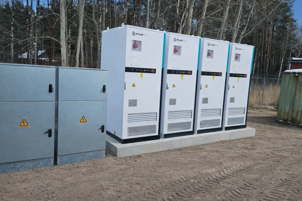 BESS enerģijas uzkrāšanas sistēma 0.5 MW industriālais akumulatoru konteineris